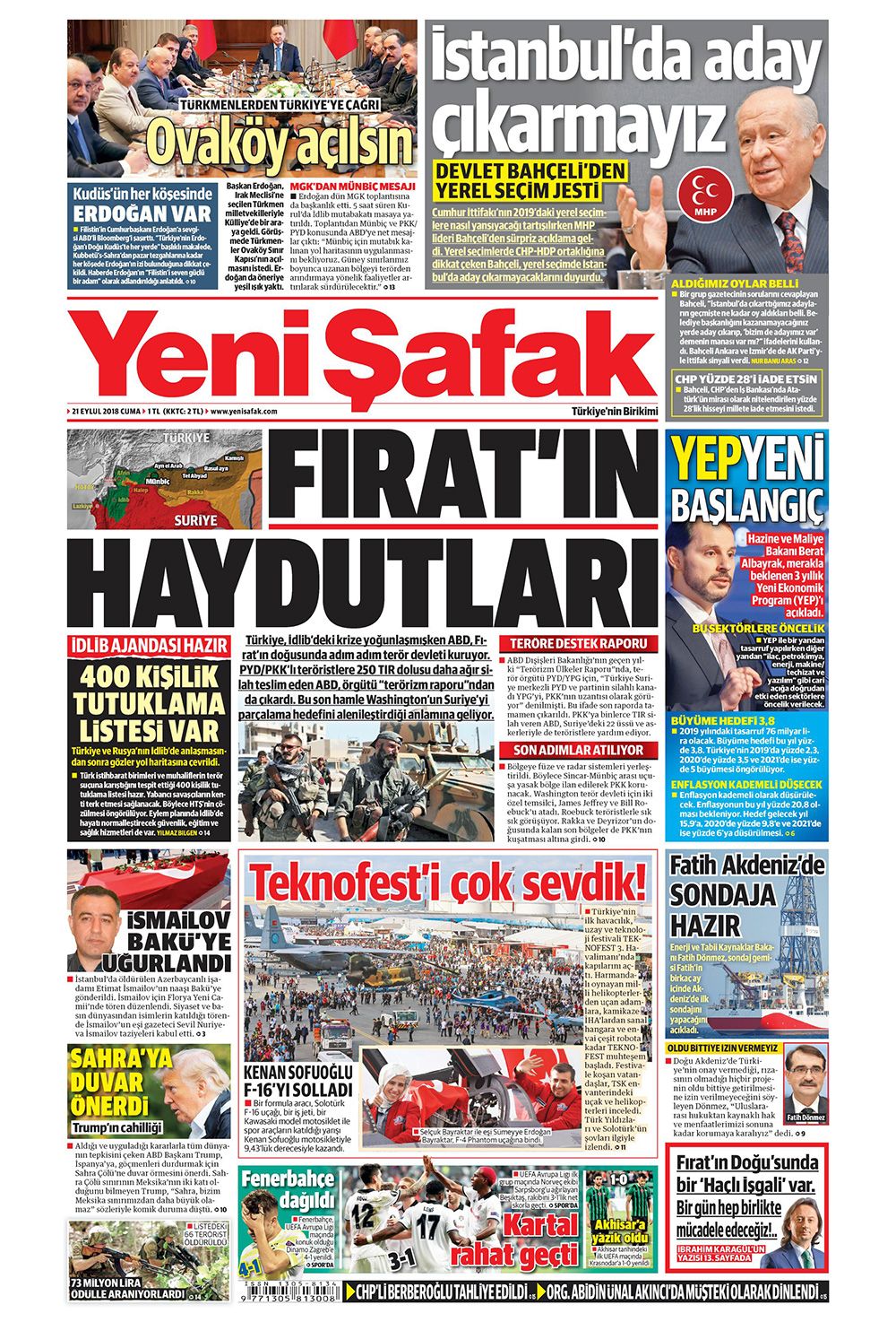 21 Eylül 2019 Cumartesi 21 Eylül 2019 Cumartesi